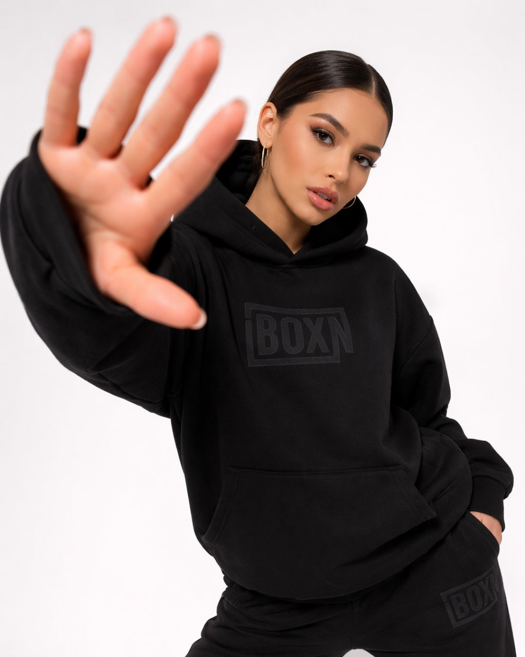 Black Tracksuit Set
