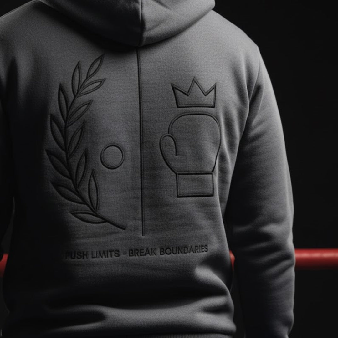 Gray Tracksuit Set