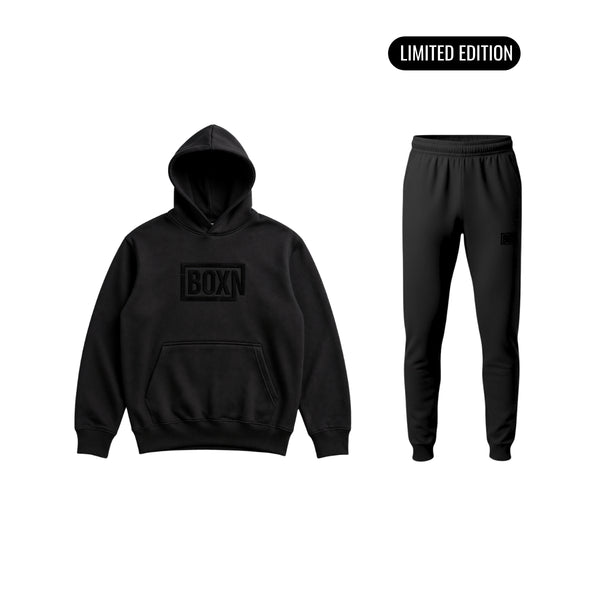 Black Tracksuit Set