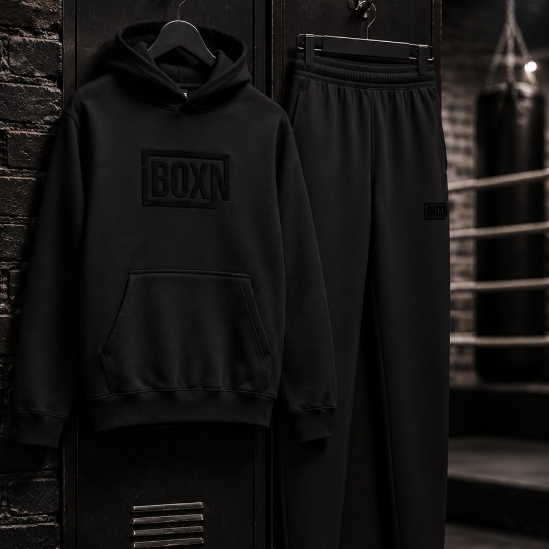 Black Tracksuit Set